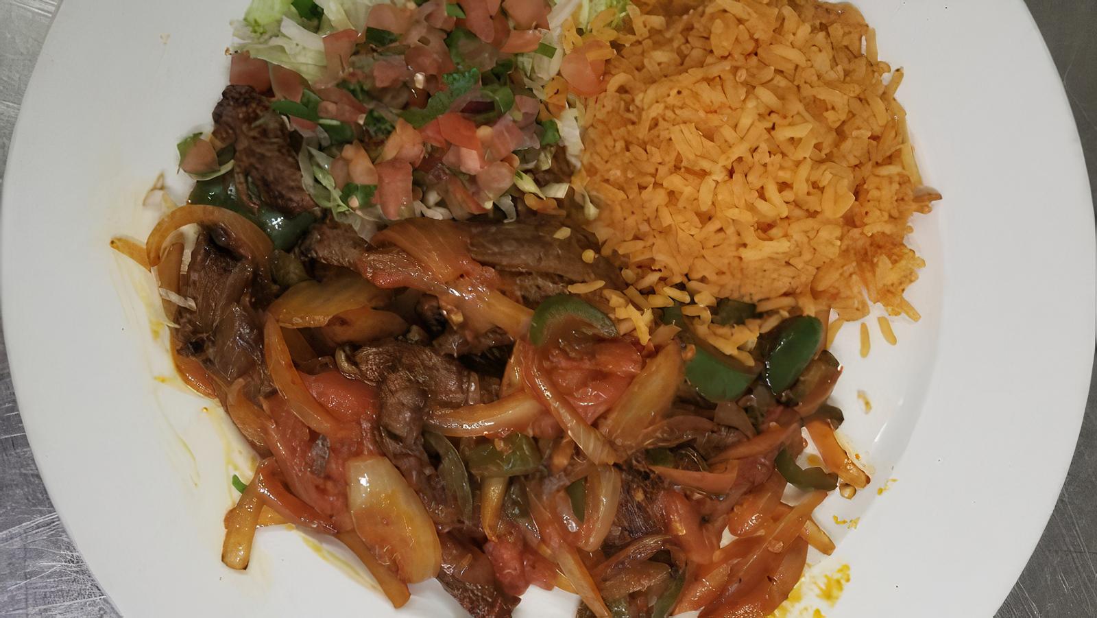 Bistek a La Mexicana