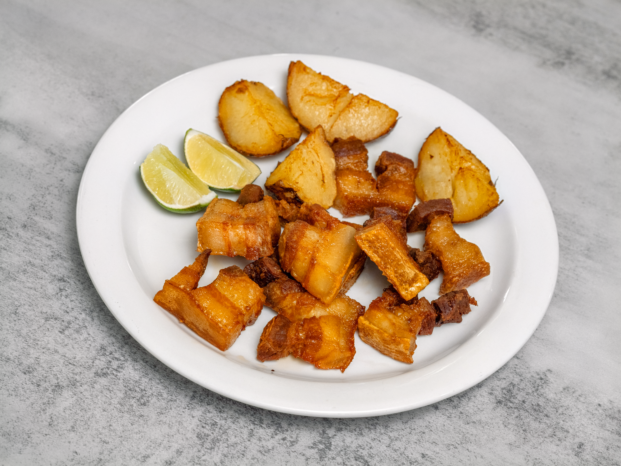 Chicharron with Potato