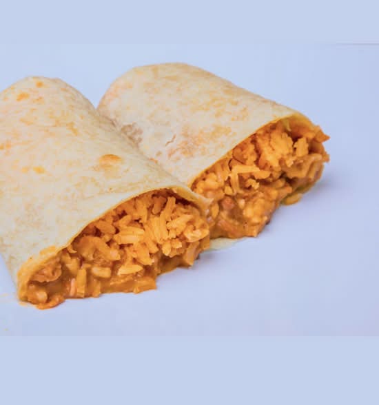 Bean and Rice Burrito