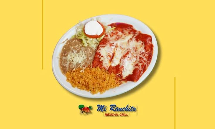 Enchiladas Plate