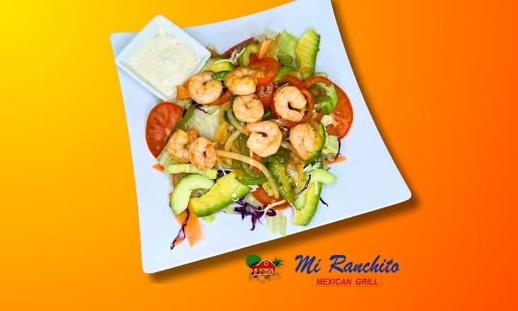 Shrimp Fajita Salad