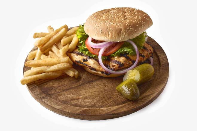 Grilled Cajun Chicken Sandwich