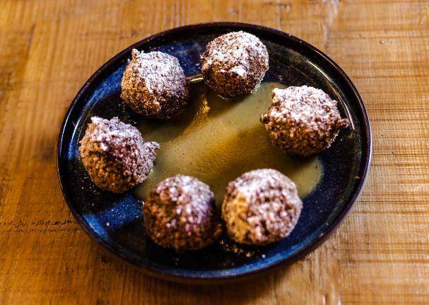 Apple Ricotta Donuts