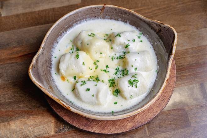 Baked Gnocchi Al Quattro Formaggi