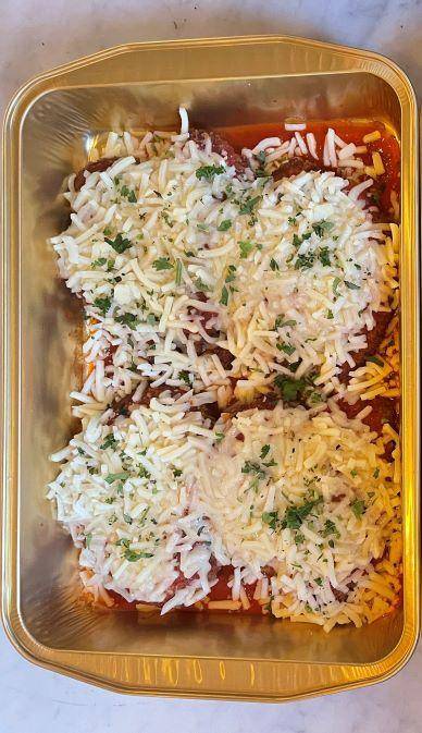 Chicken Parmigiana for 4-6