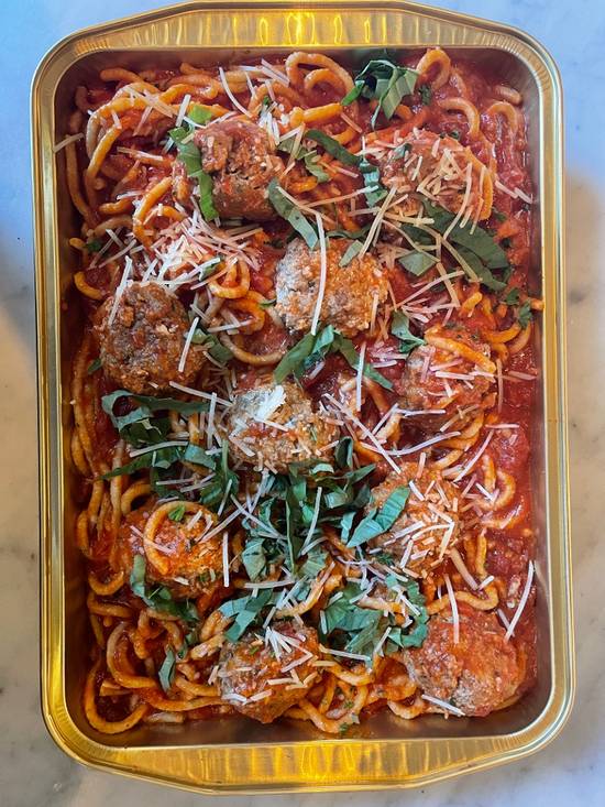 Spaghetti and Meatballs for 4-6