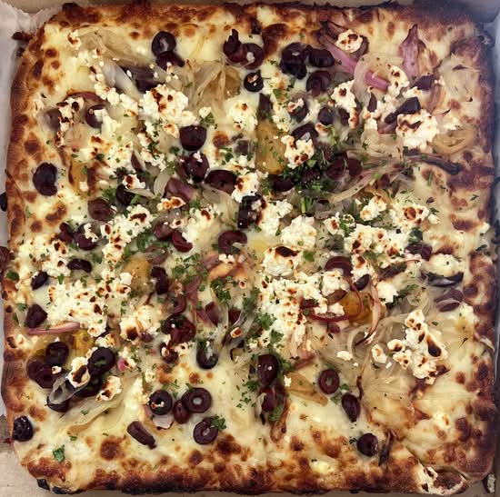 Whole Mediterranean Pizza
