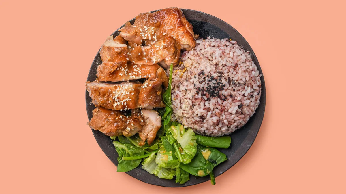Bento Bowl "Honig-BBQ-Chicken"