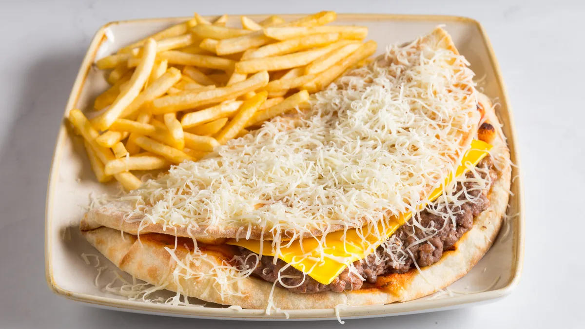 Pizza burger