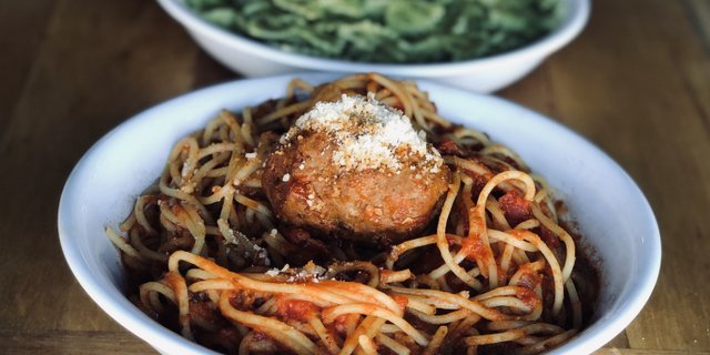 Spaghetti and Meatballs
