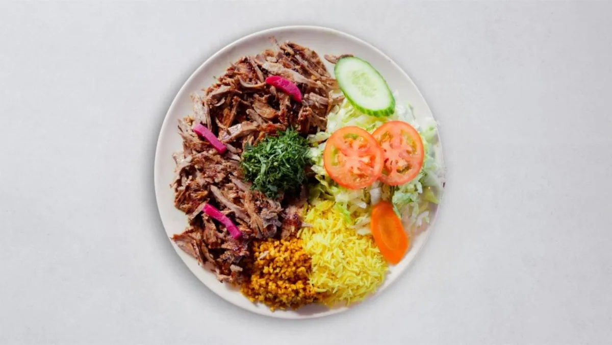 Shawerma tallrik