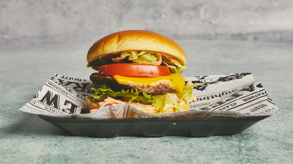 American Beef Burger