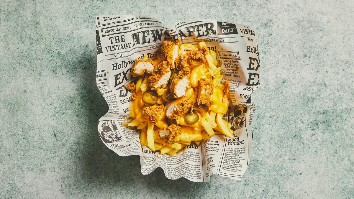 Chicken Cheese Fries