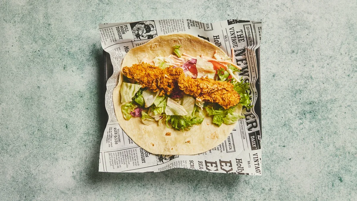 Crispy wrap