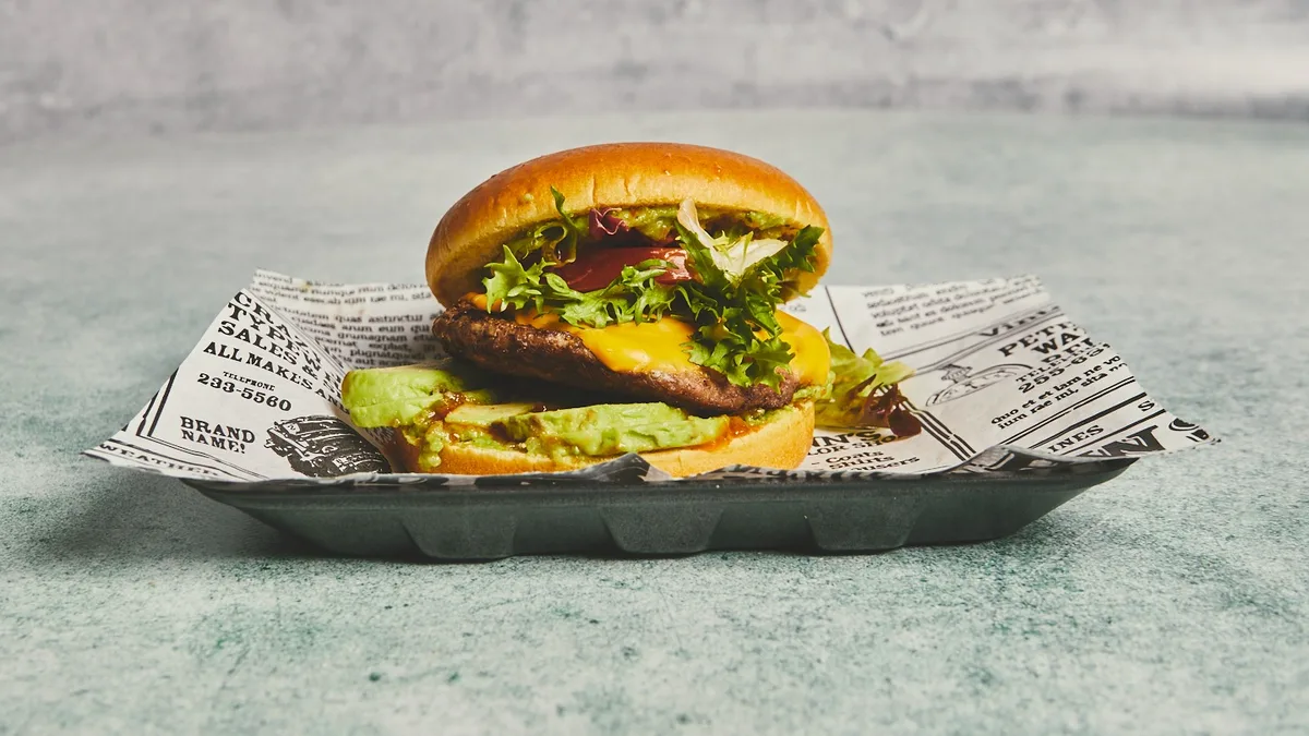 Mexican Beef Burger