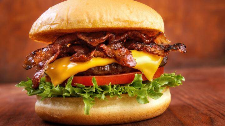 Bacon Cheeseburger (Halal)