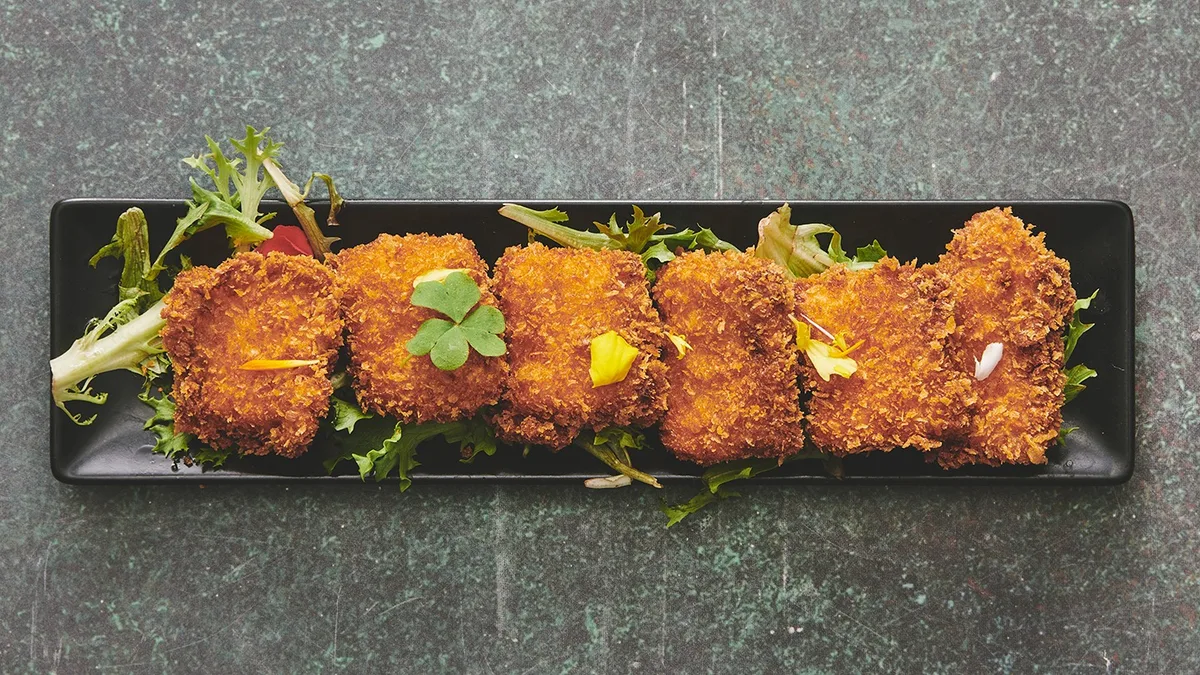 Crispy laks nuggets (6 Stk)