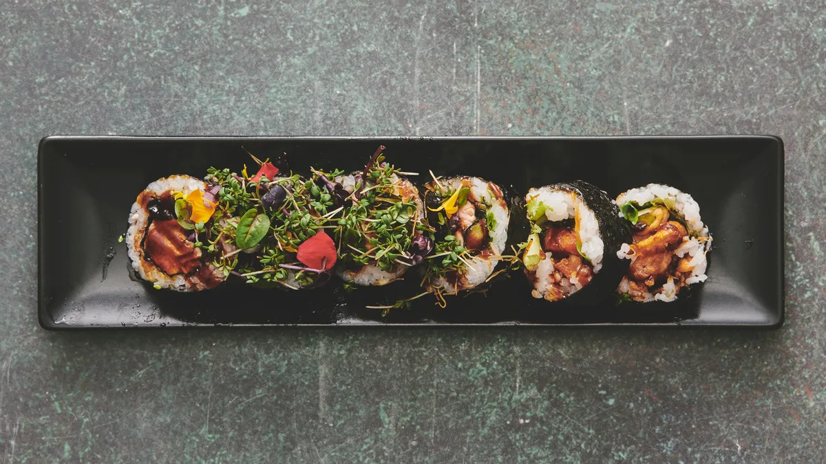 Futomaki Crispy laks tempura