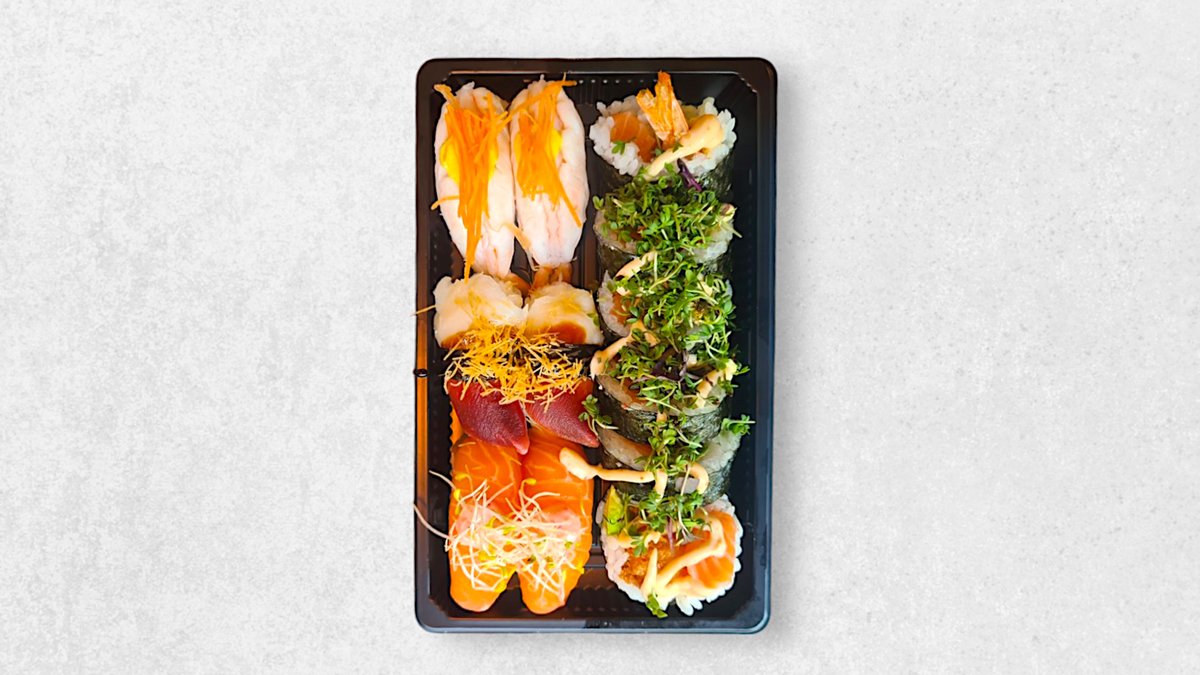 Maki and nigiri menu (12 stk)