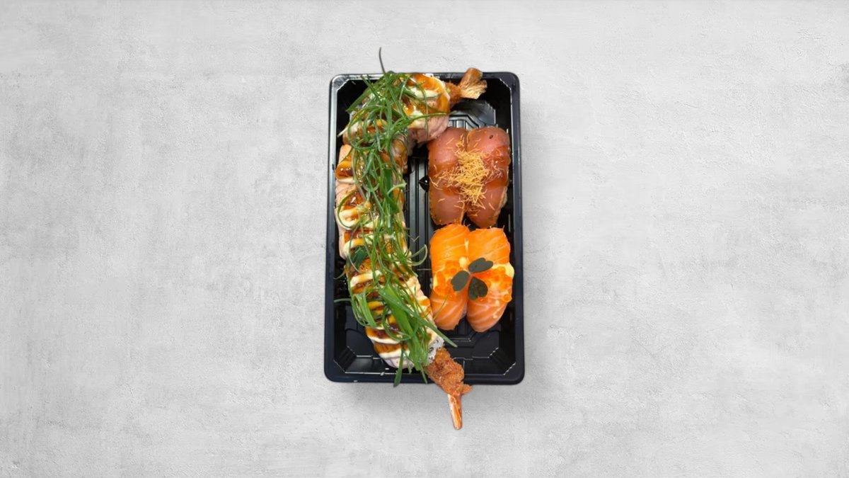 Maki and nigiri menu deluxe (14 stk)