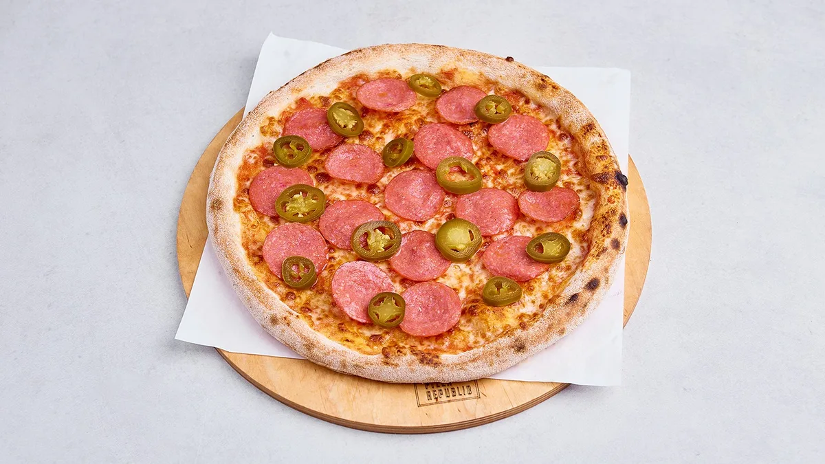 Pizza jalapeño