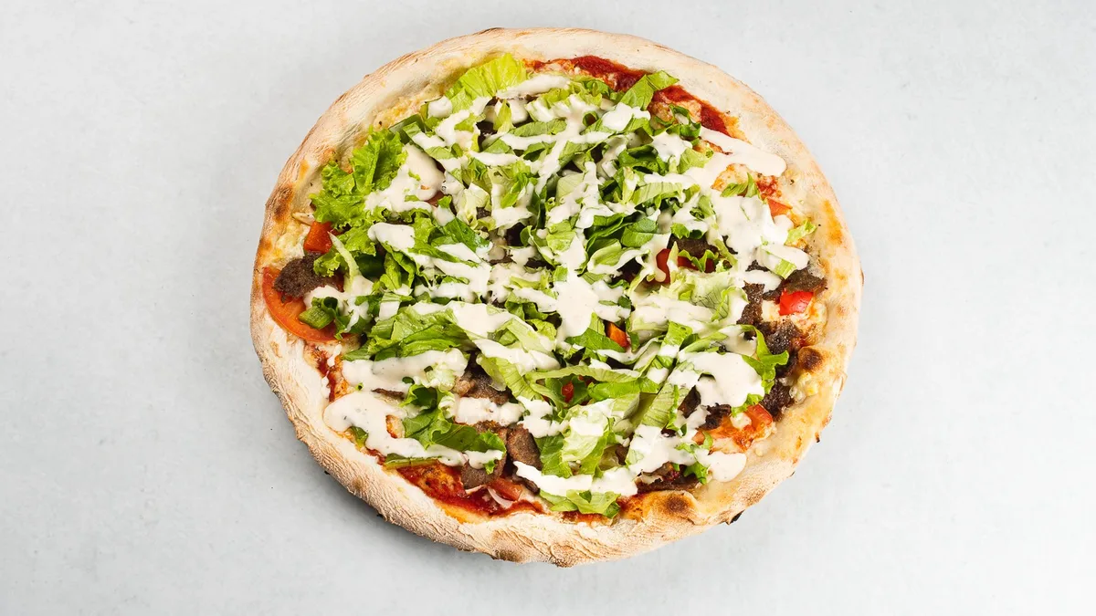 Pizza kebab
