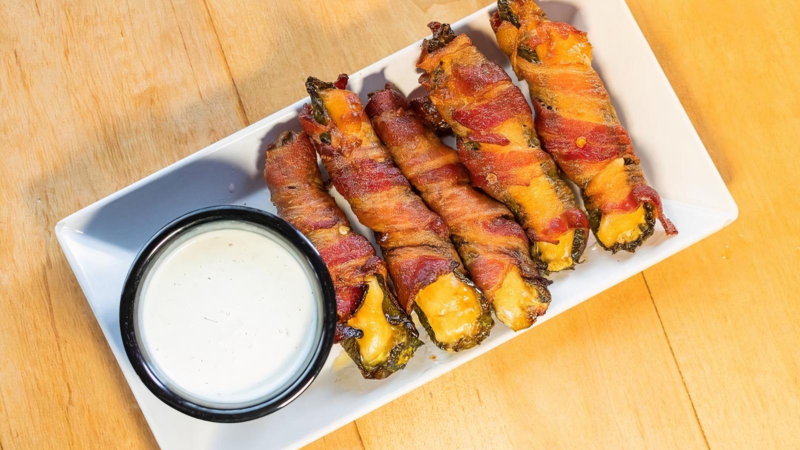 Bacon-Wrapped Jalapeños (App)