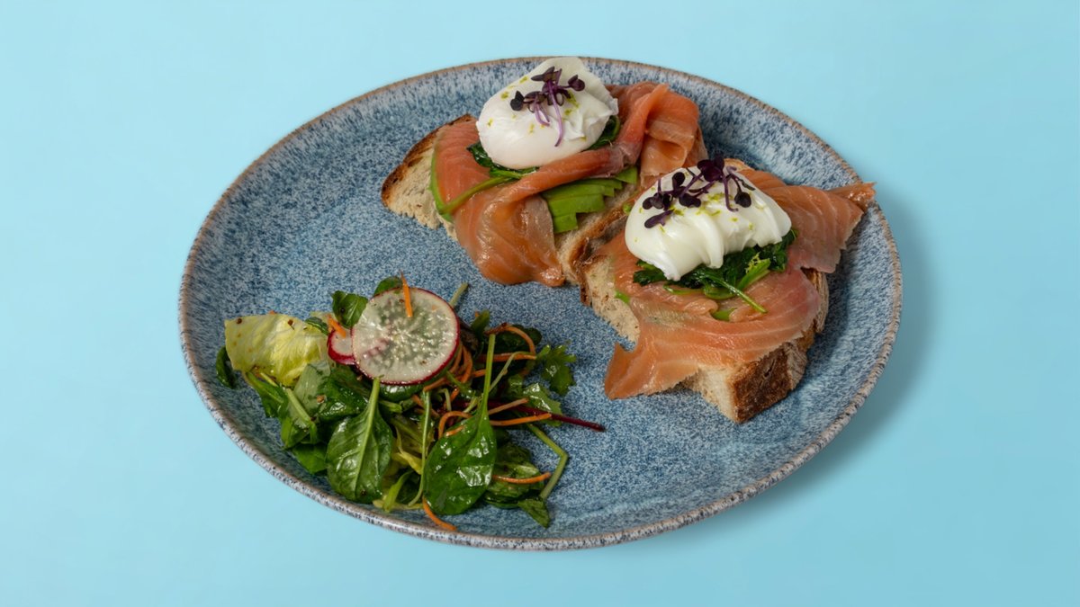 Avocado and Salmon