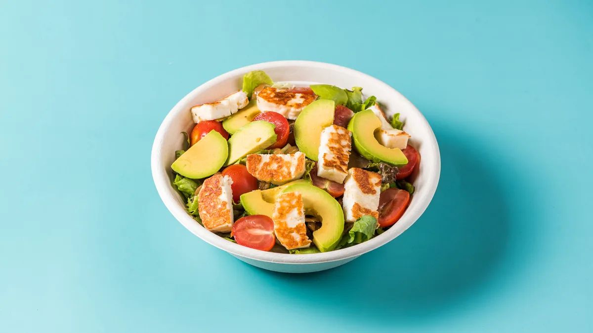 Haloumi Salad