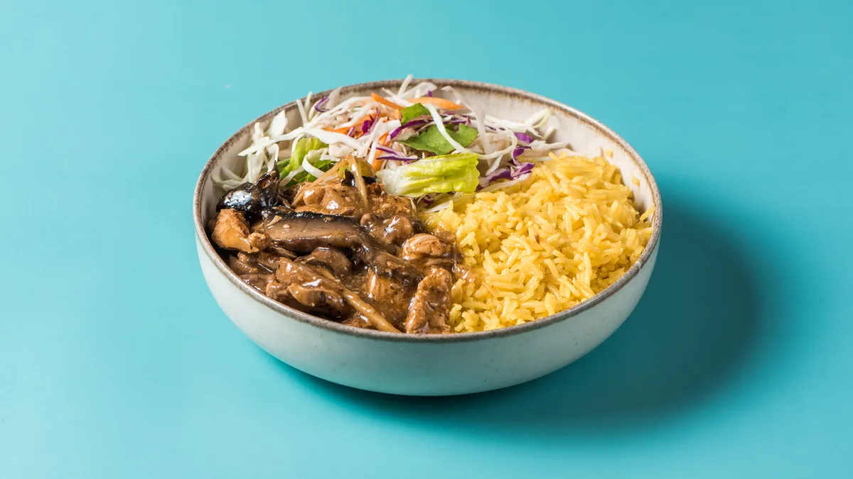 Chestnut Mushroom Bowl