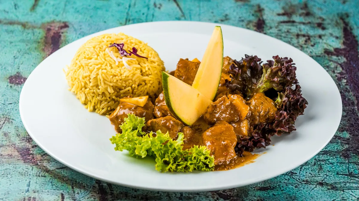 Chicken Curry Mango Bowl