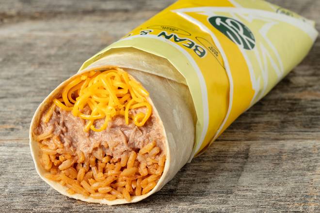 Bean, Rice and Cheese Burrito