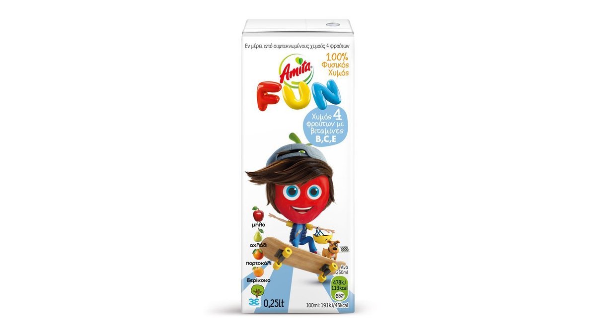 Amita Fun Μπλε 0.25 l