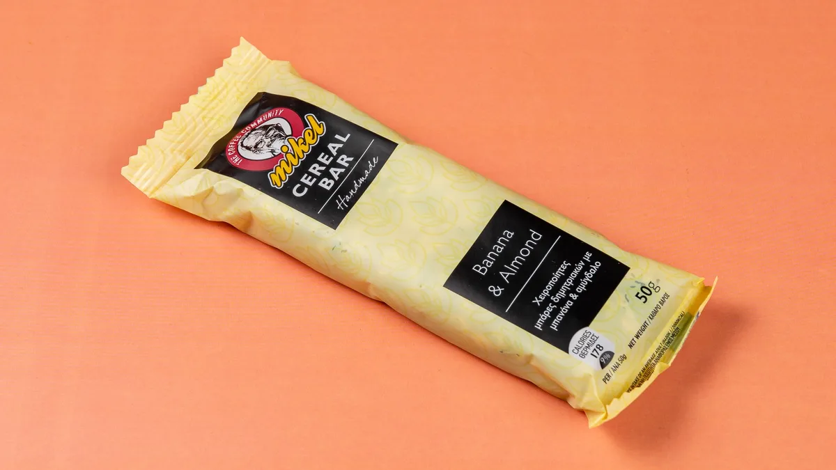 Cereal Bar Banana και Almond
