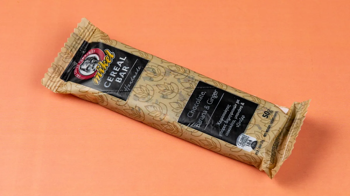 Cereal Bar Chocolate, Banana και Ginger