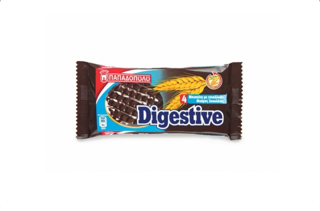 Digestive με Μαύρη Σοκολάτα