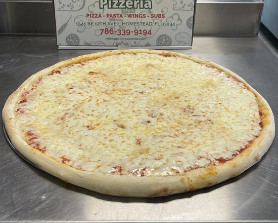 Jumbo Cheese Pizza (20"), Garlic Rolls (6 pcs), and a Soda (2 lt) Family Special