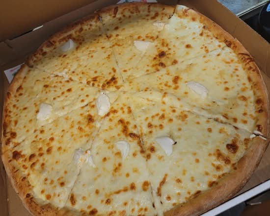 White Italian Pizza