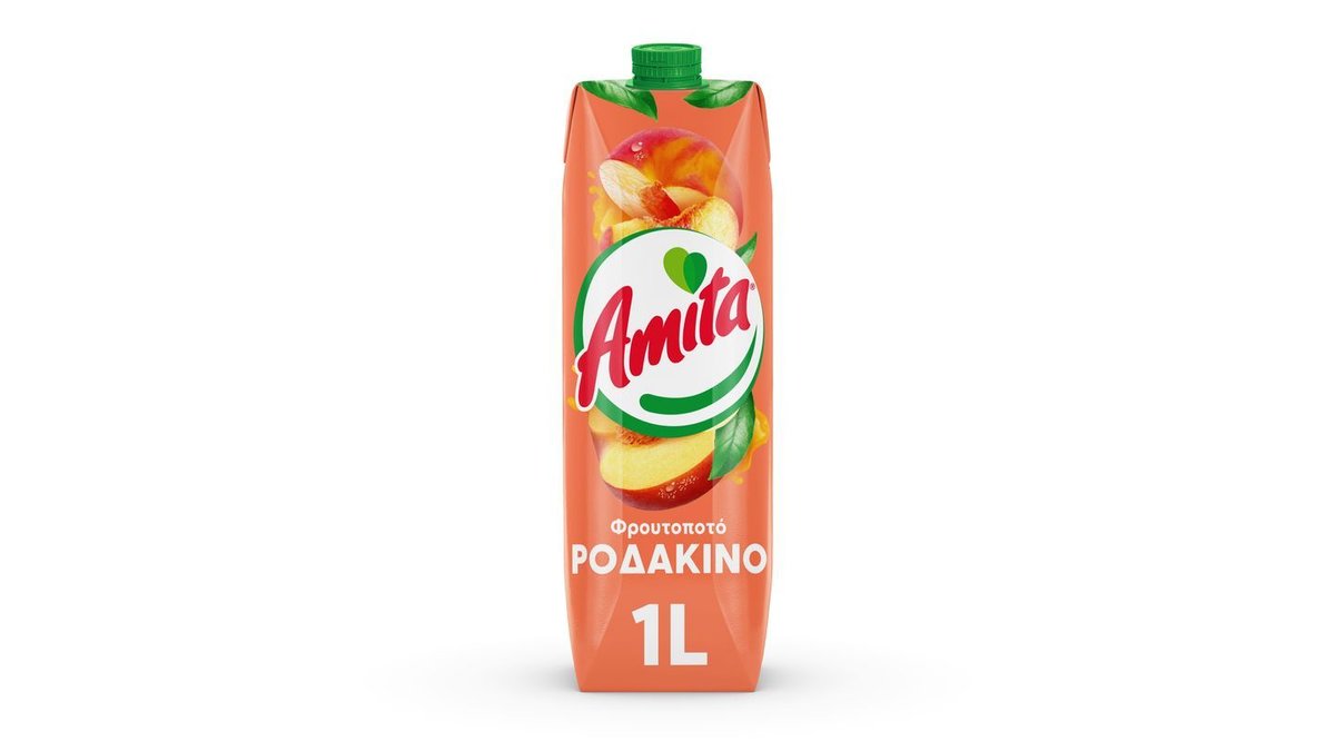 Amita Ροδάκινο σε Ποτήρι