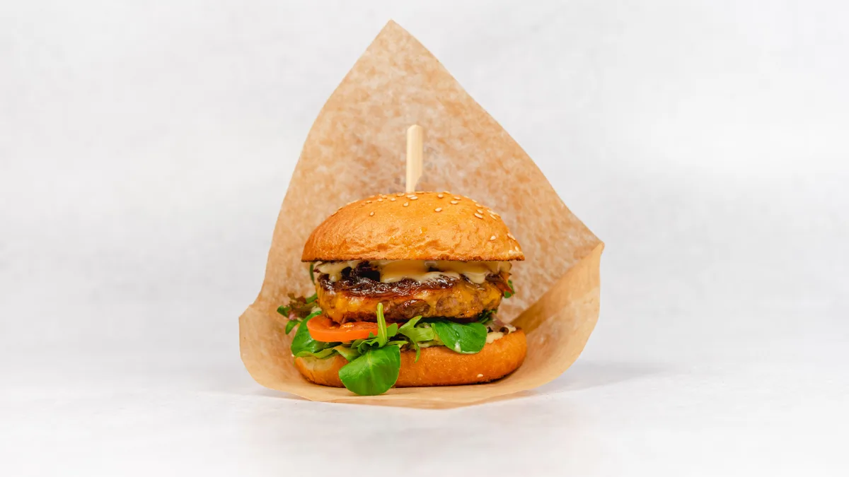 CHEESE and BACON BURGER