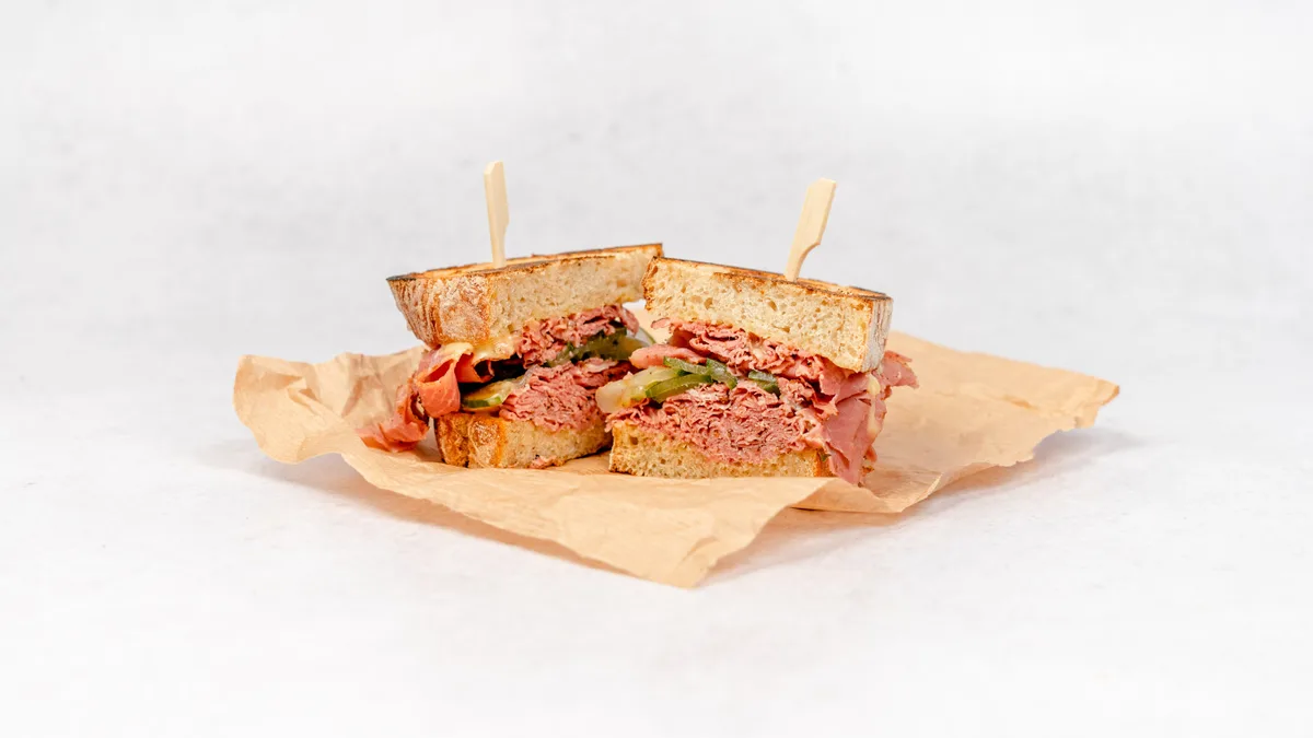 Pastrami sandwich
