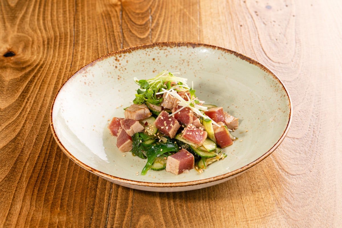 Seared Tuna Poki Salad*