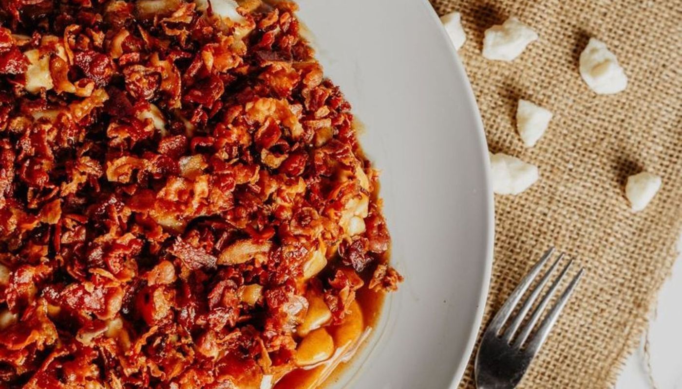 Moyenne Poutine au Bacon / Medium Bacon Poutine