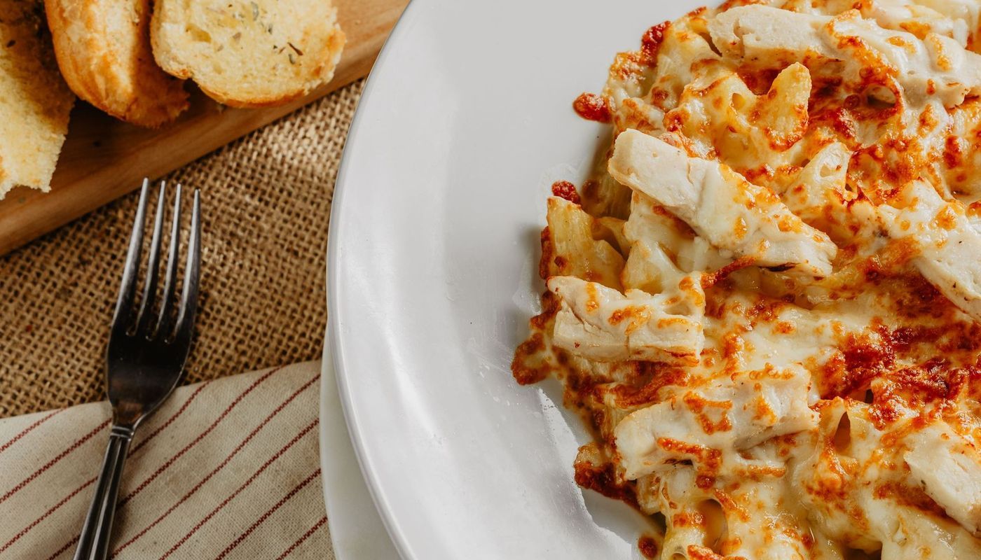 Penne Alfredo au Poulet / Chicken Alfredo Penne