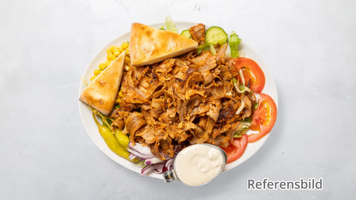 Kebabsallad