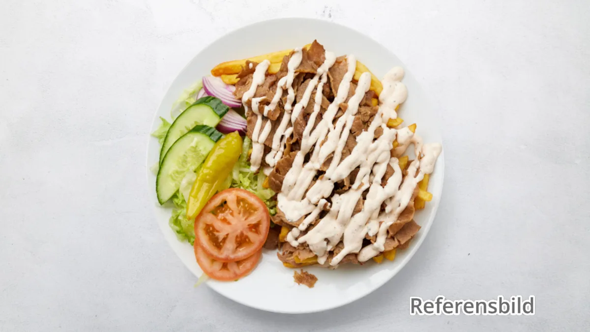 Kebabtallrik