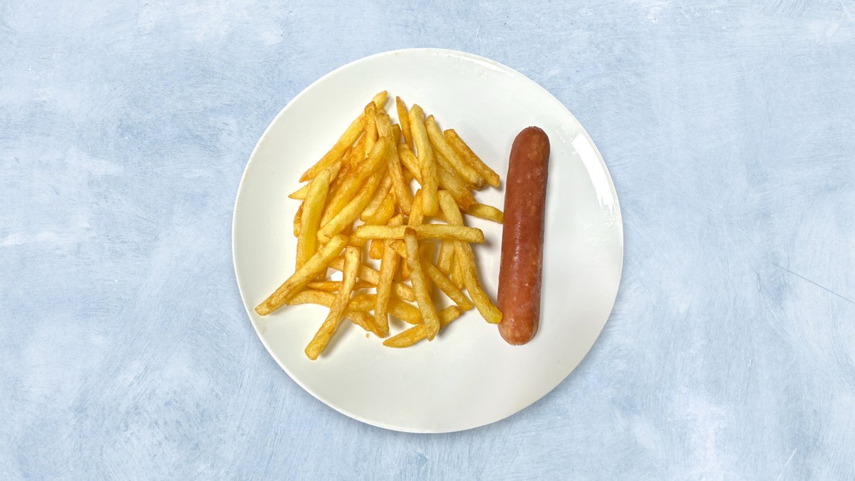 Pølse med Chips
