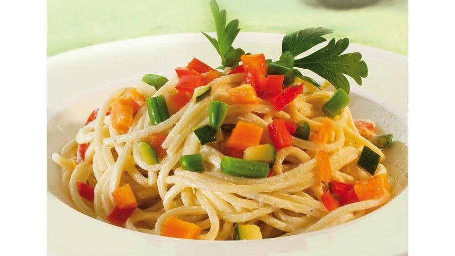 Paste con verdure