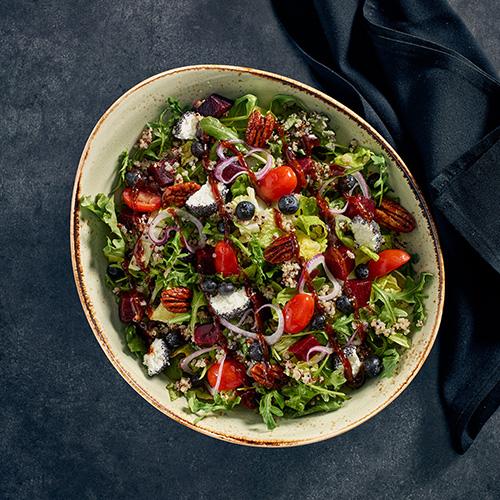Roasted Beet and Goat Cheese Salad