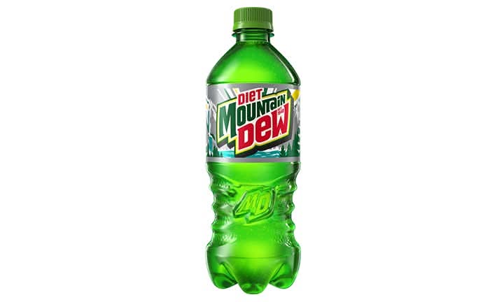 Bottled Soda - Diet Mountain Dew